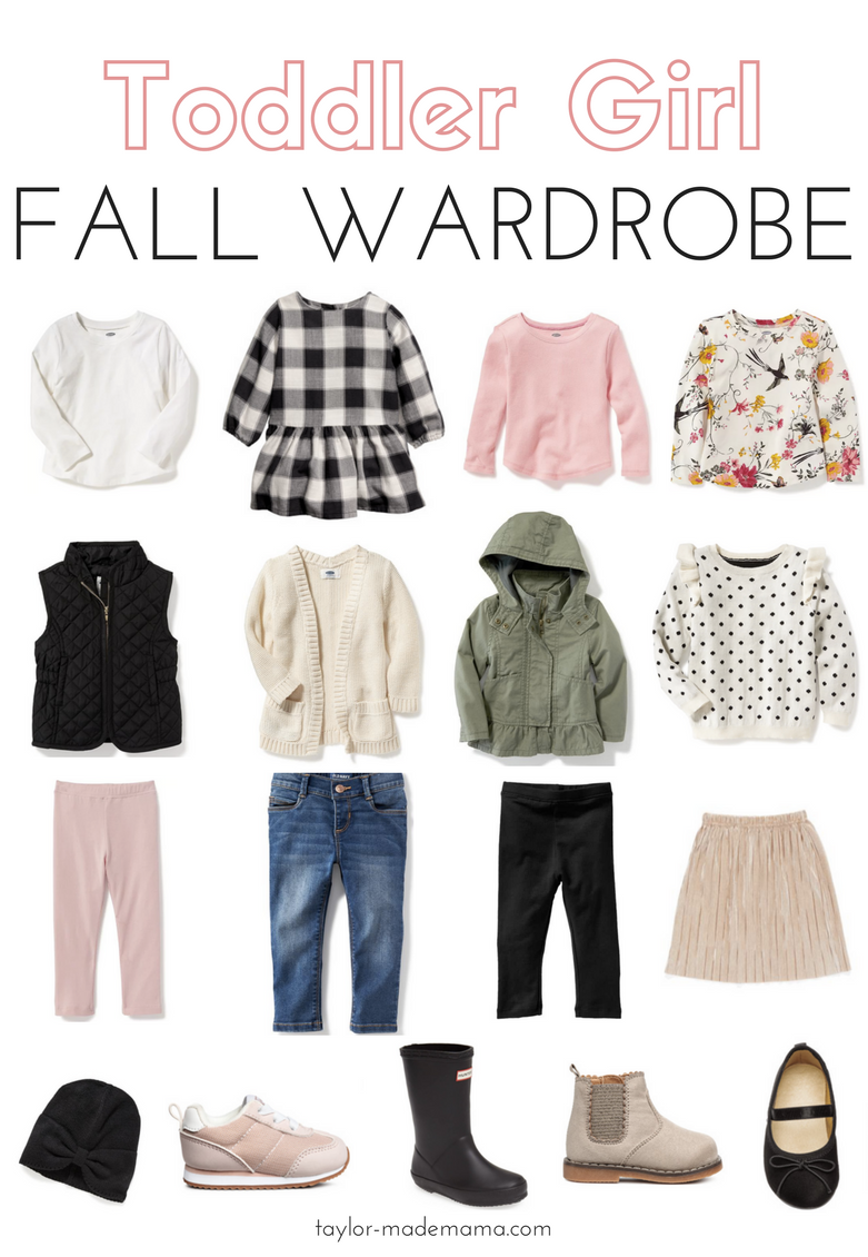 Toddler Girl Fall Style // Building a Mini Wardrobe: Early Fall Favorites // toddler style /fall clothes for toodlers