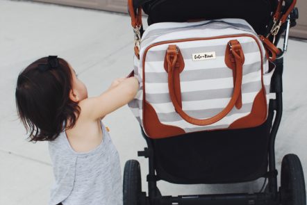 Everything you need to pack in a Toddler Diaper Bag. Toddler diaper bag essentials for a mom and her toddler.