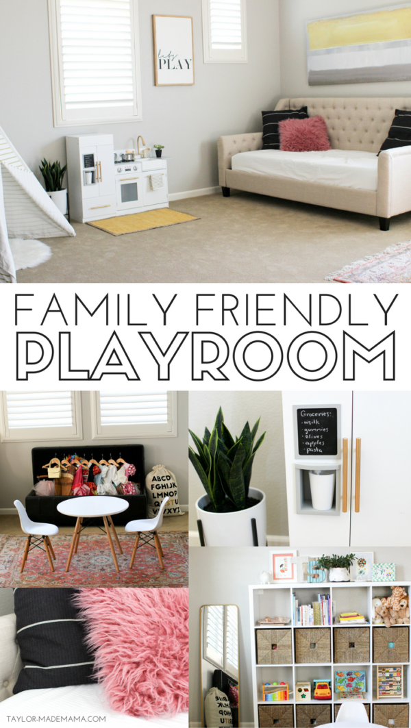 Modern, Family Friendly Playroom Reveal!